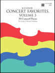 Kendor Concert Favorites, Volume 3 (Score) mini preview