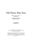 Till There Was You