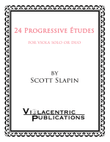 24 Progressive Etudes for viola solo (or duo)