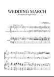 Wedding March Mendelssohn for Violin, Cello and Piano