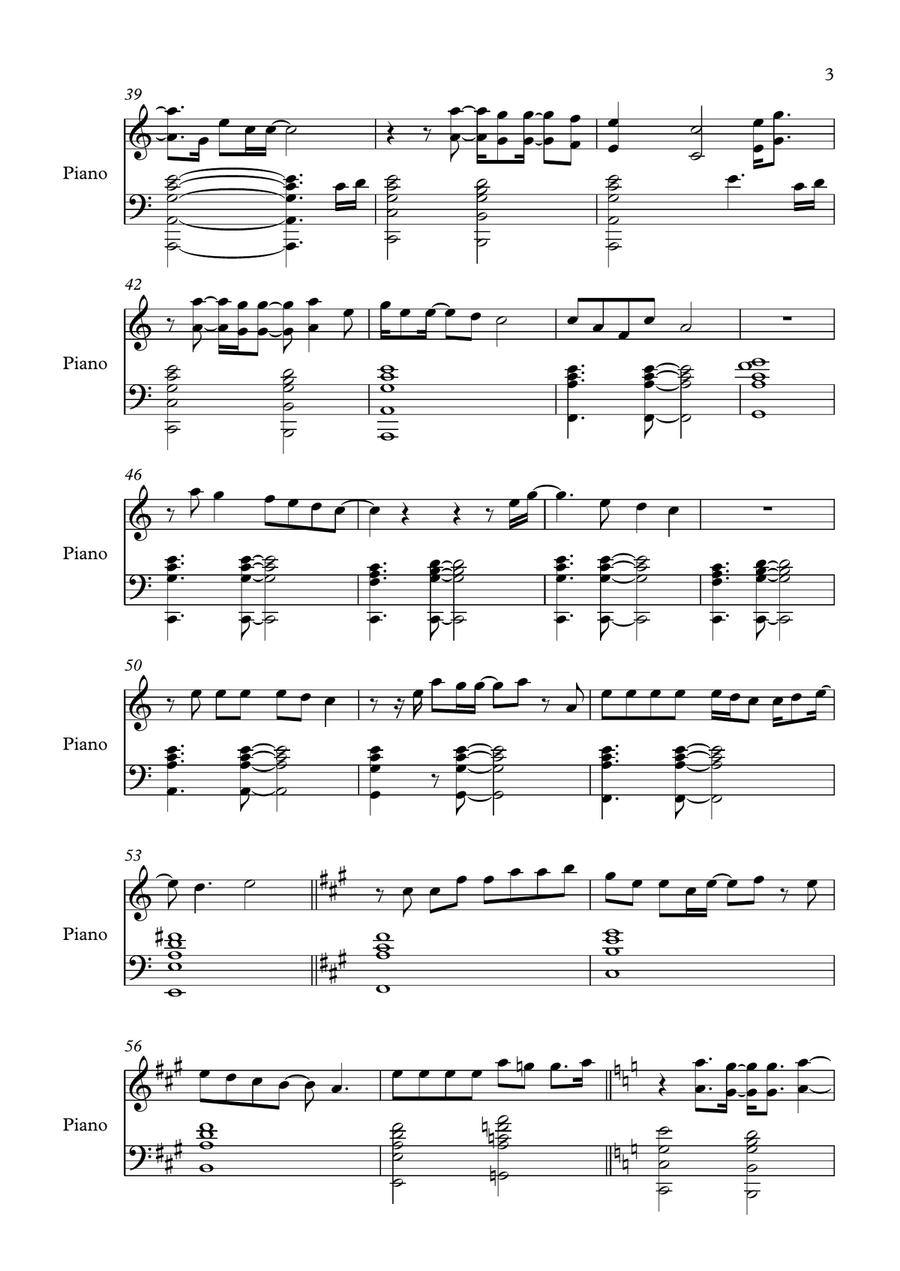 There'll Be Sad Songs (to Make You Cry) Piano, Vocal scores gallery preview page 3