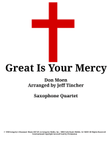 Great Is Your Mercy