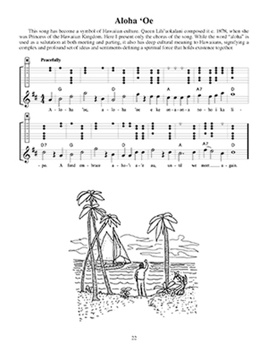 Easy Favorites for Tin Whistle or Irish Flute Flute scores gallery preview page 2