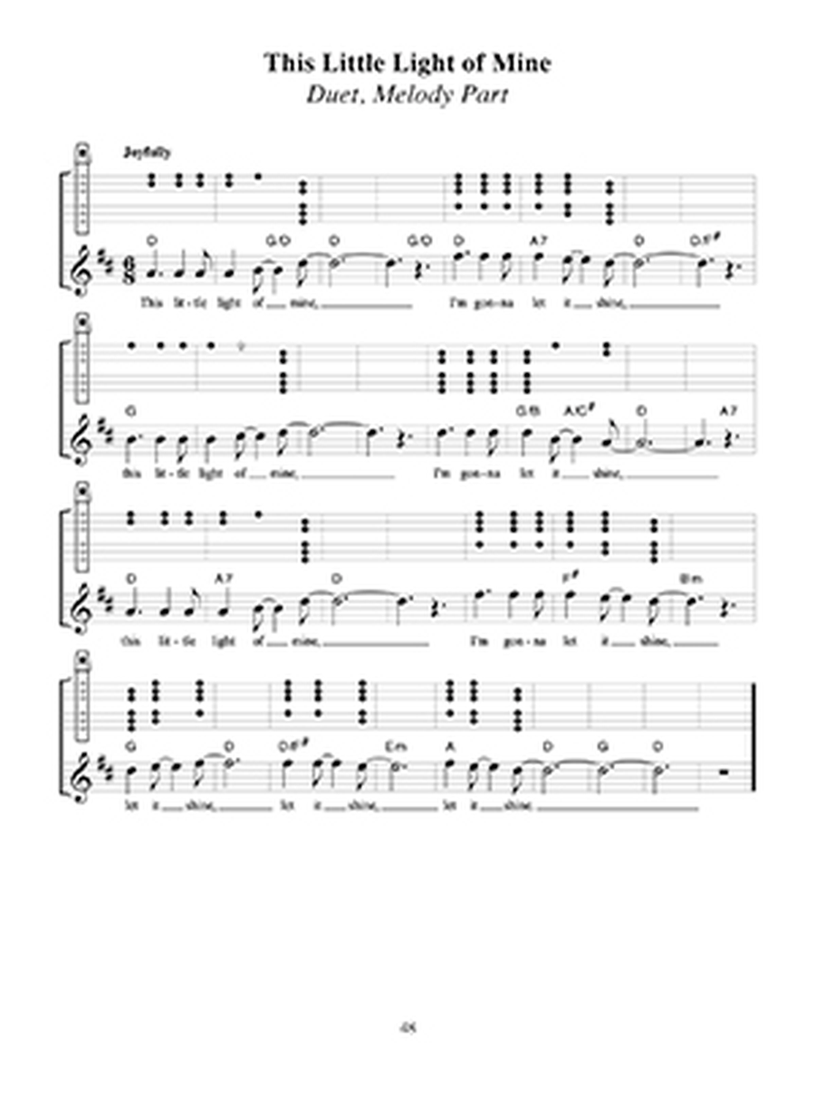Easy Favorites for Tin Whistle or Irish Flute Flute scores gallery preview page 3