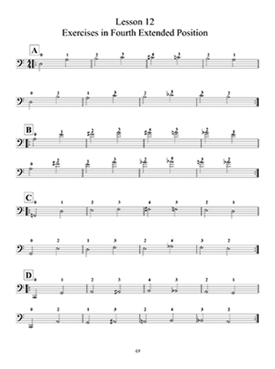 Cello Position Handbook, Volume 1 Cello scores gallery preview page 3