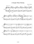 A Simple Waltz Melody