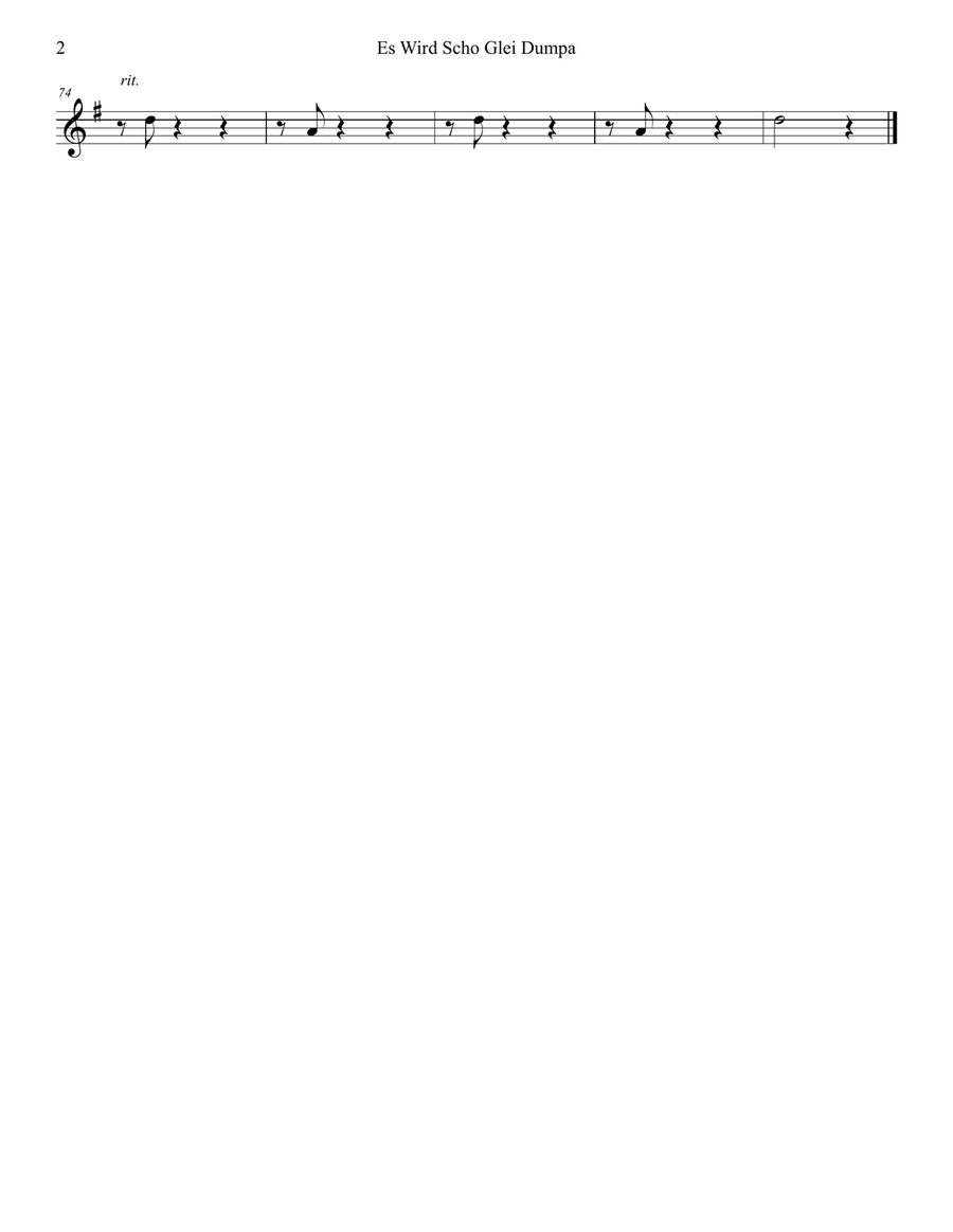 ES WIRD SCHO GLEI DUMPA (The Twilight is Falling) Clarinet Quintet scores gallery preview page 3