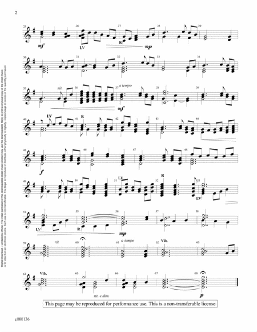Jesus Paid It All (Reproducible Download) 3-Octaves scores gallery preview page 2