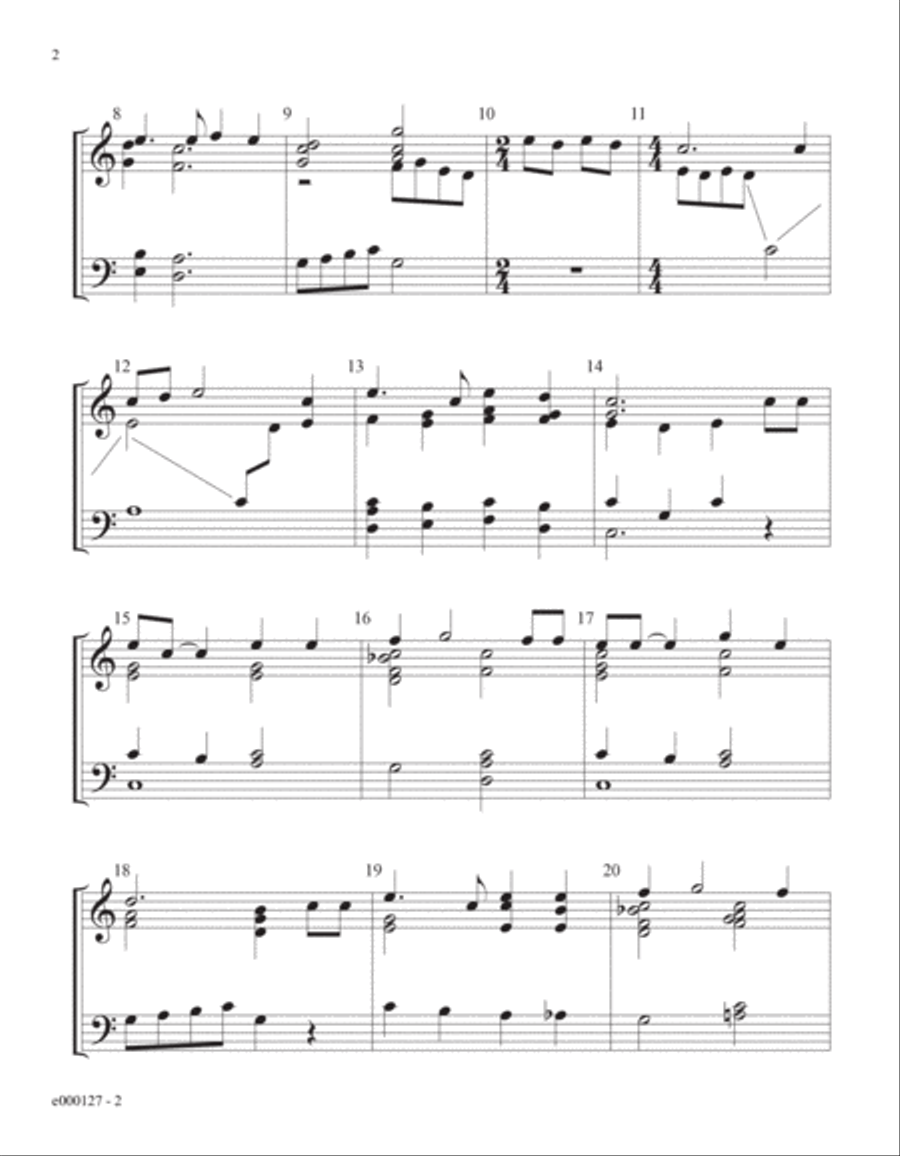 There Is a Balm in Gilead -Digital Download 3-Octaves scores gallery preview page 2