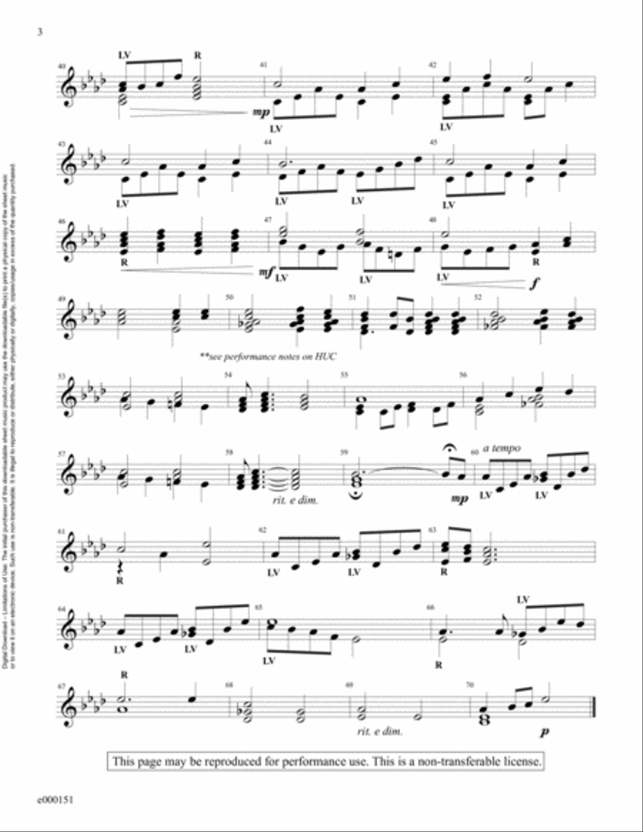 Let Us Break Bread Together (Reproducible Download) 3-Octaves scores gallery preview page 3