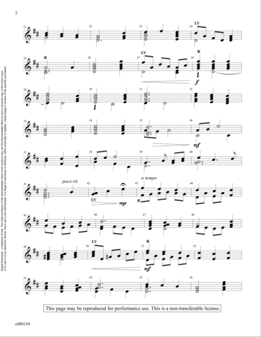 Faith of Our Fathers (Reproducible Download) 3-Octaves scores gallery preview page 2