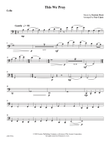 This We Pray - Cello Part (Digital Download)