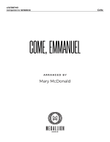 Come, Emmanuel - Downloadable Cello Part