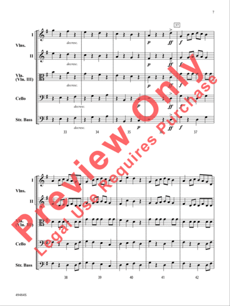 Pizzicato Parade Pizzicato Parade String Orchestra scores gallery preview page 8