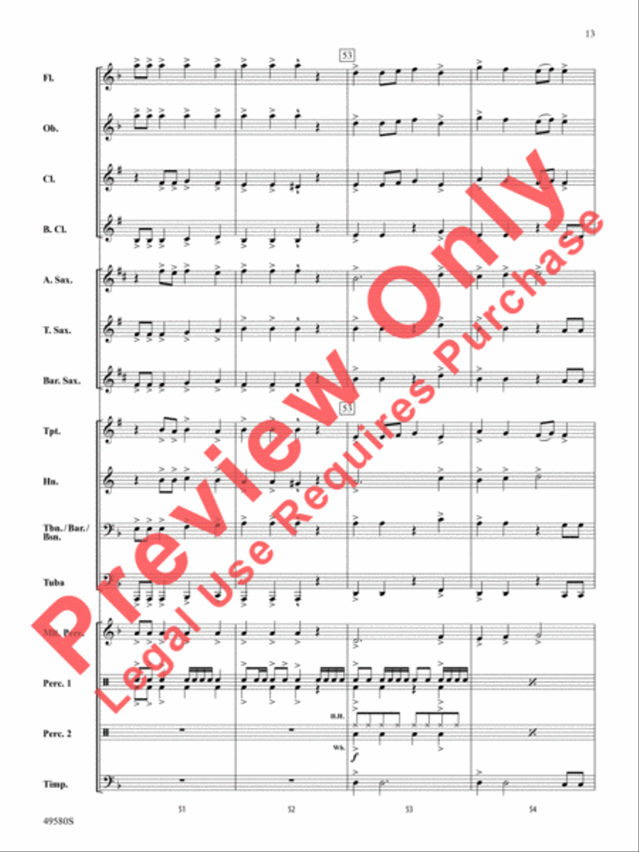 Ironworks Ironworks Concert Band scores gallery preview page 14