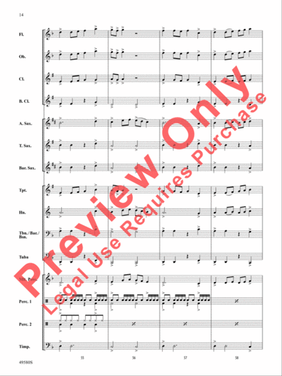 Ironworks Ironworks Concert Band scores gallery preview page 15