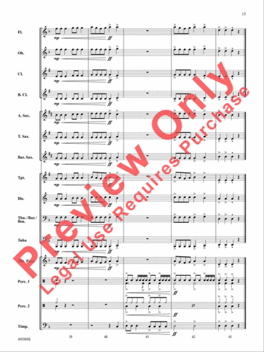 Ironworks Ironworks Concert Band scores gallery preview page 16