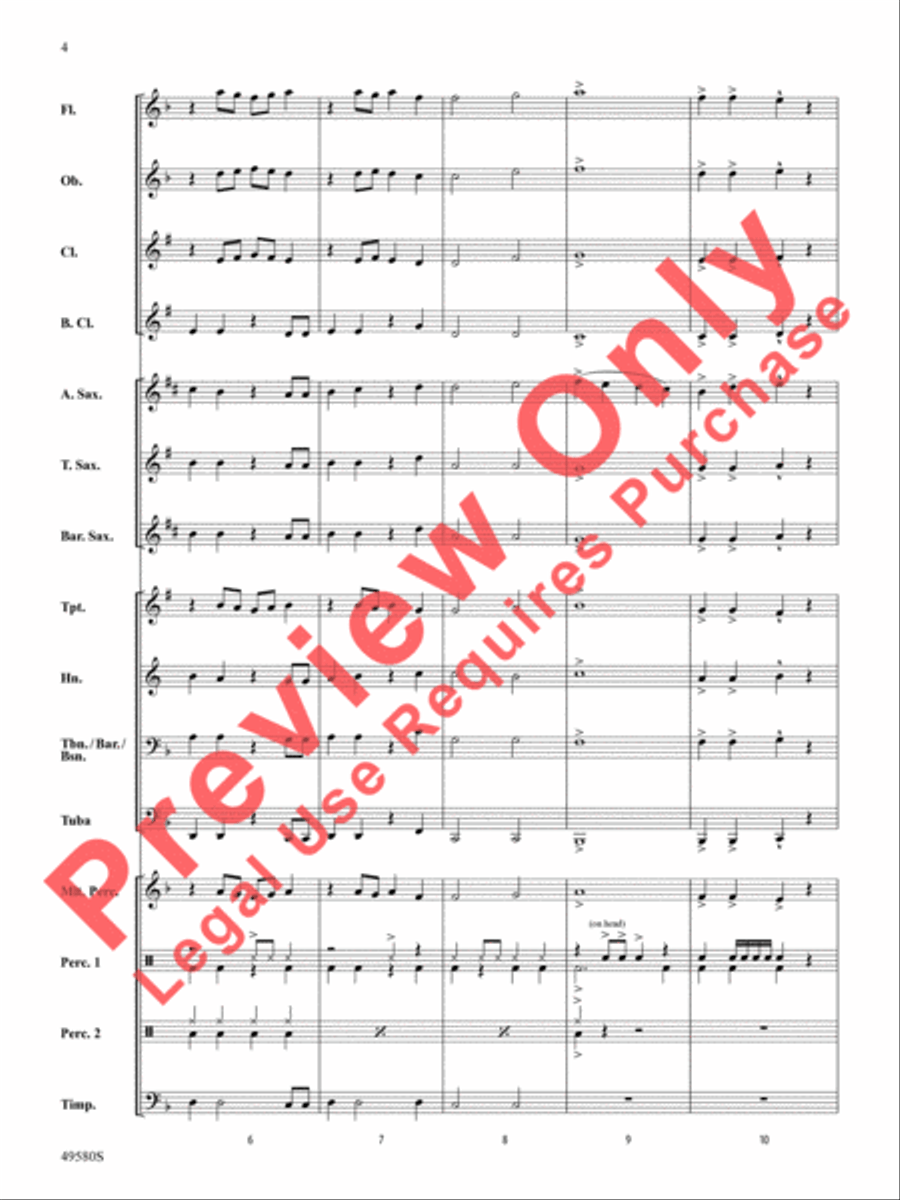 Ironworks Ironworks Concert Band scores gallery preview page 5