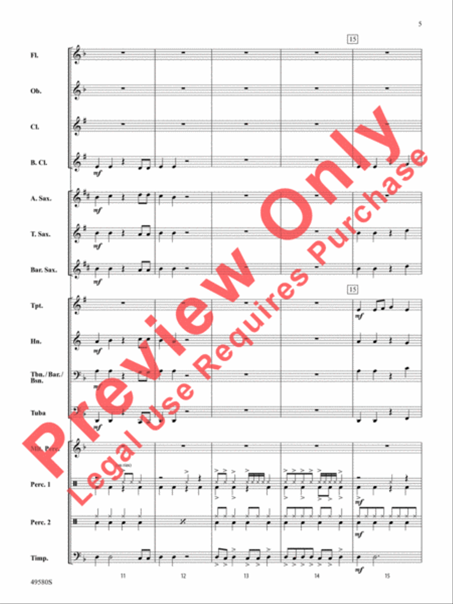 Ironworks Ironworks Concert Band scores gallery preview page 6