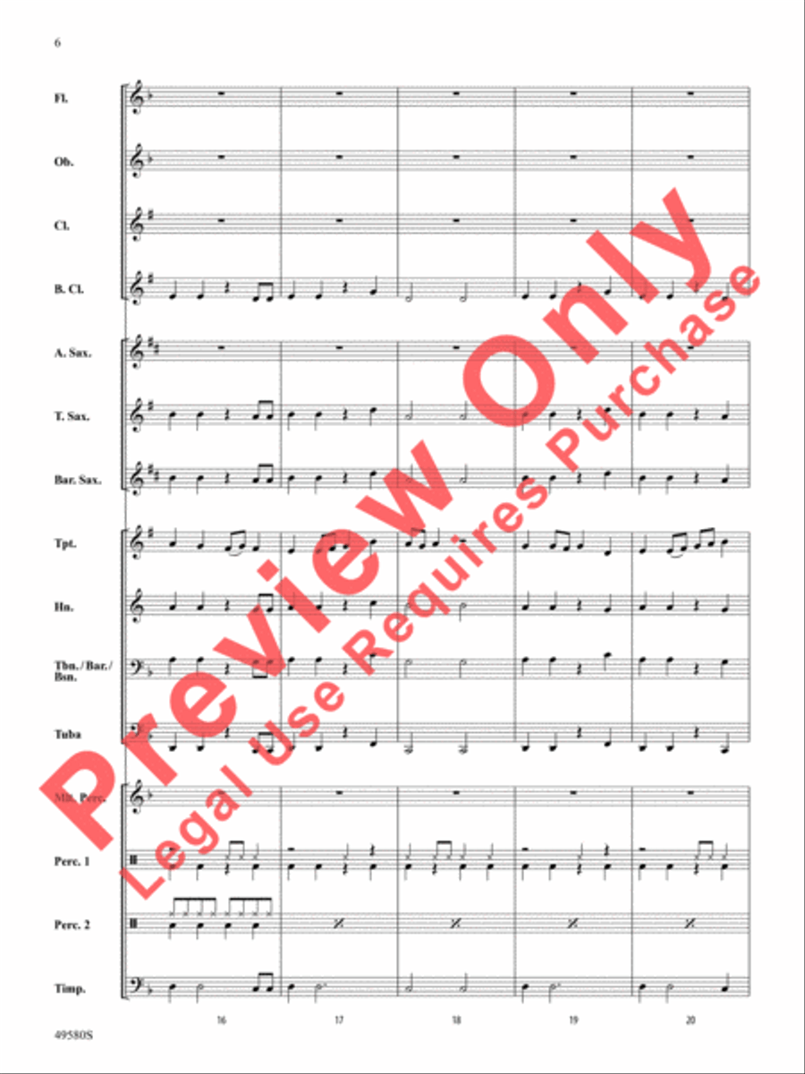 Ironworks Ironworks Concert Band scores gallery preview page 7