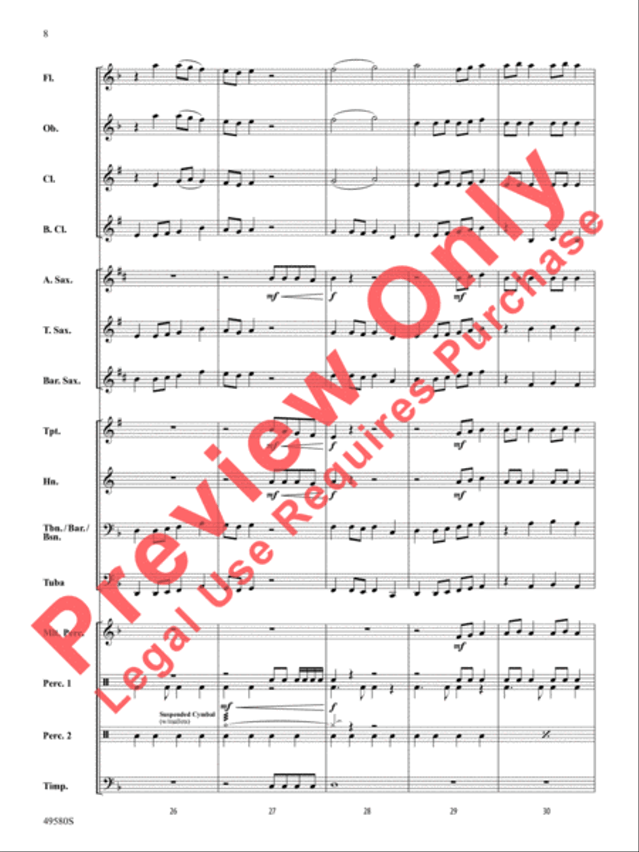 Ironworks Ironworks Concert Band scores gallery preview page 9
