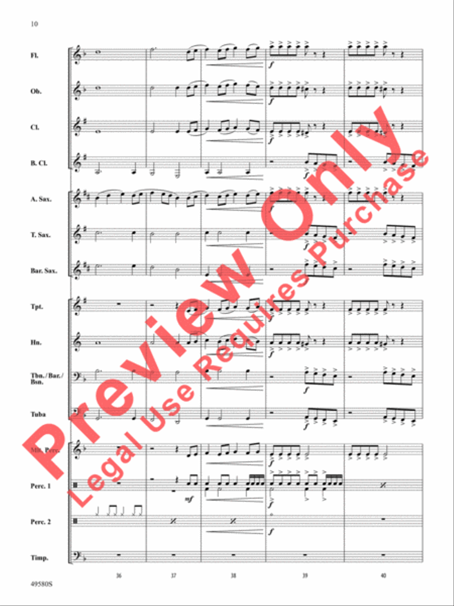 Ironworks Ironworks Concert Band scores gallery preview page 11
