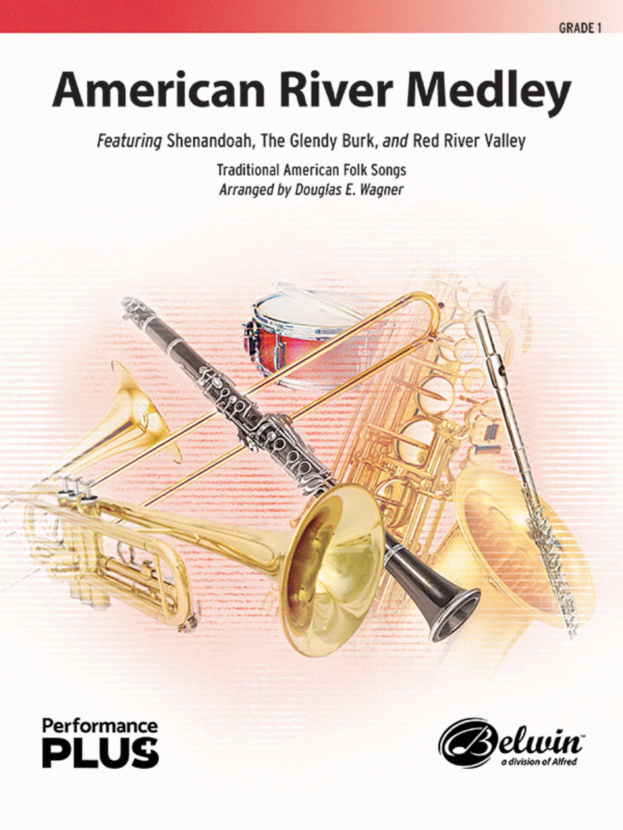 American River Medley American River Medley Concert Band scores gallery preview page 1