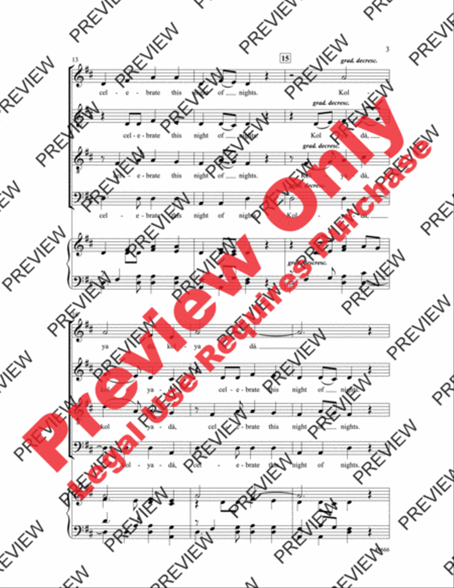 Kolyadá 4-Part scores gallery preview page 4