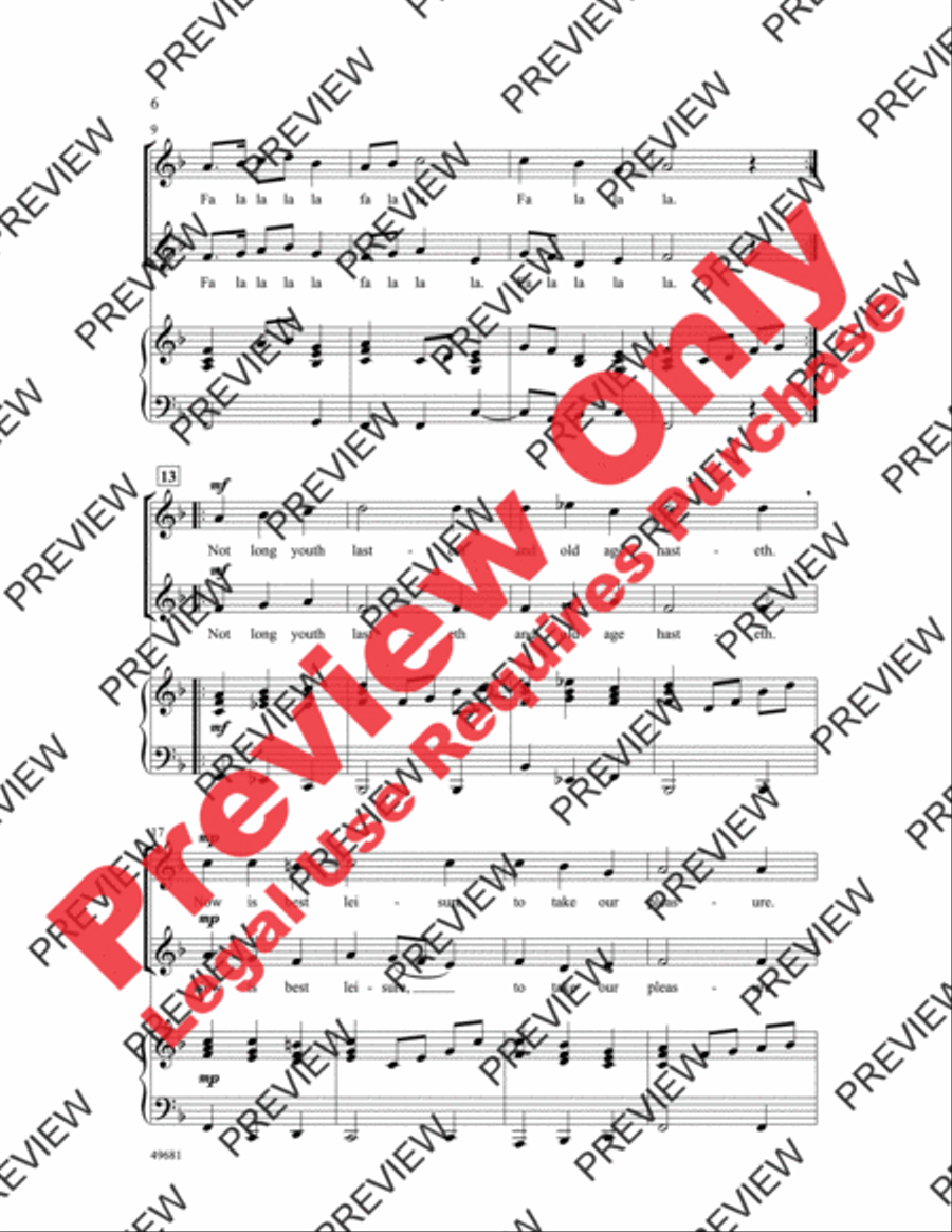 Madrigal Remix Madrigal Remix 2-Part scores gallery preview page 7