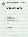 Poeme for Violin and Orchestra, Op. 25