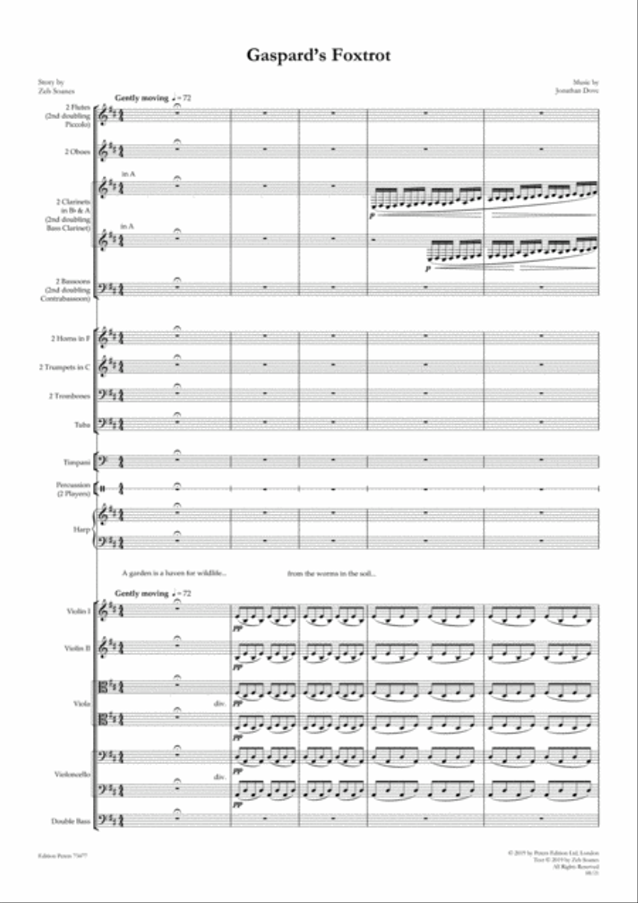 Gaspard's Foxtrot String Orchestra scores gallery preview page 2