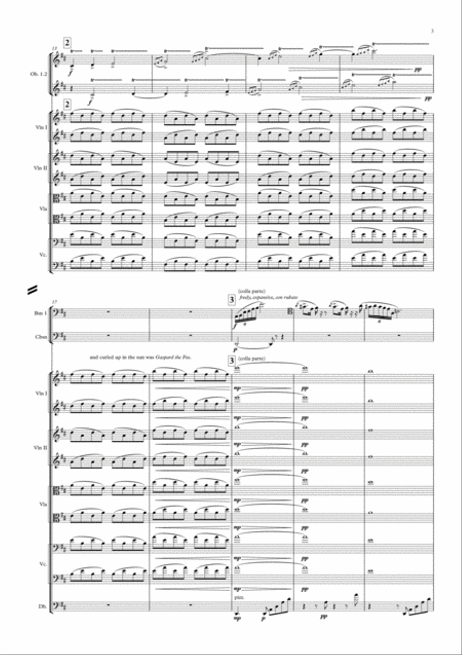 Gaspard's Foxtrot String Orchestra scores gallery preview page 4
