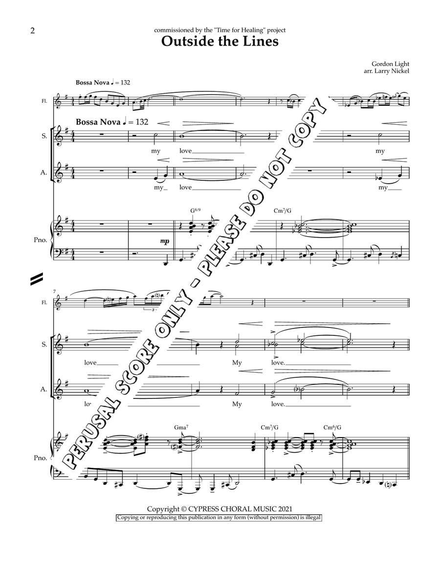 Outside The Lines Outside The Lines 4-Part scores gallery preview page 2