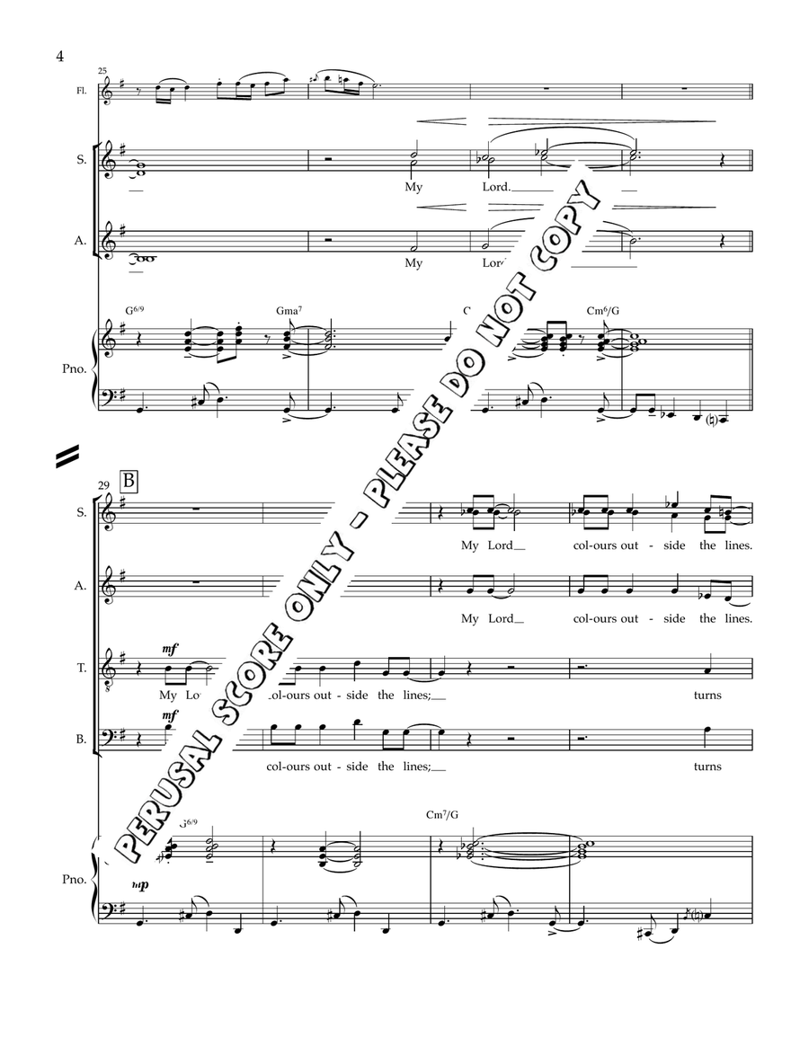 Outside The Lines Outside The Lines 4-Part scores gallery preview page 4