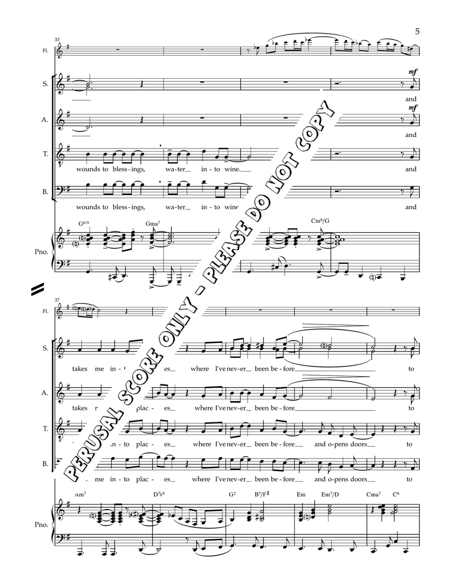 Outside The Lines Outside The Lines 4-Part scores gallery preview page 5