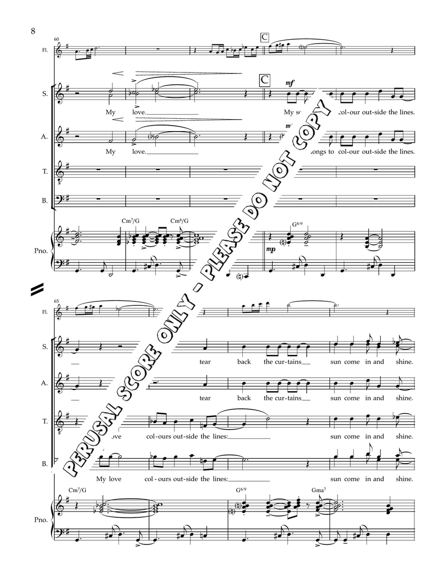 Outside The Lines Outside The Lines 4-Part scores gallery preview page 8