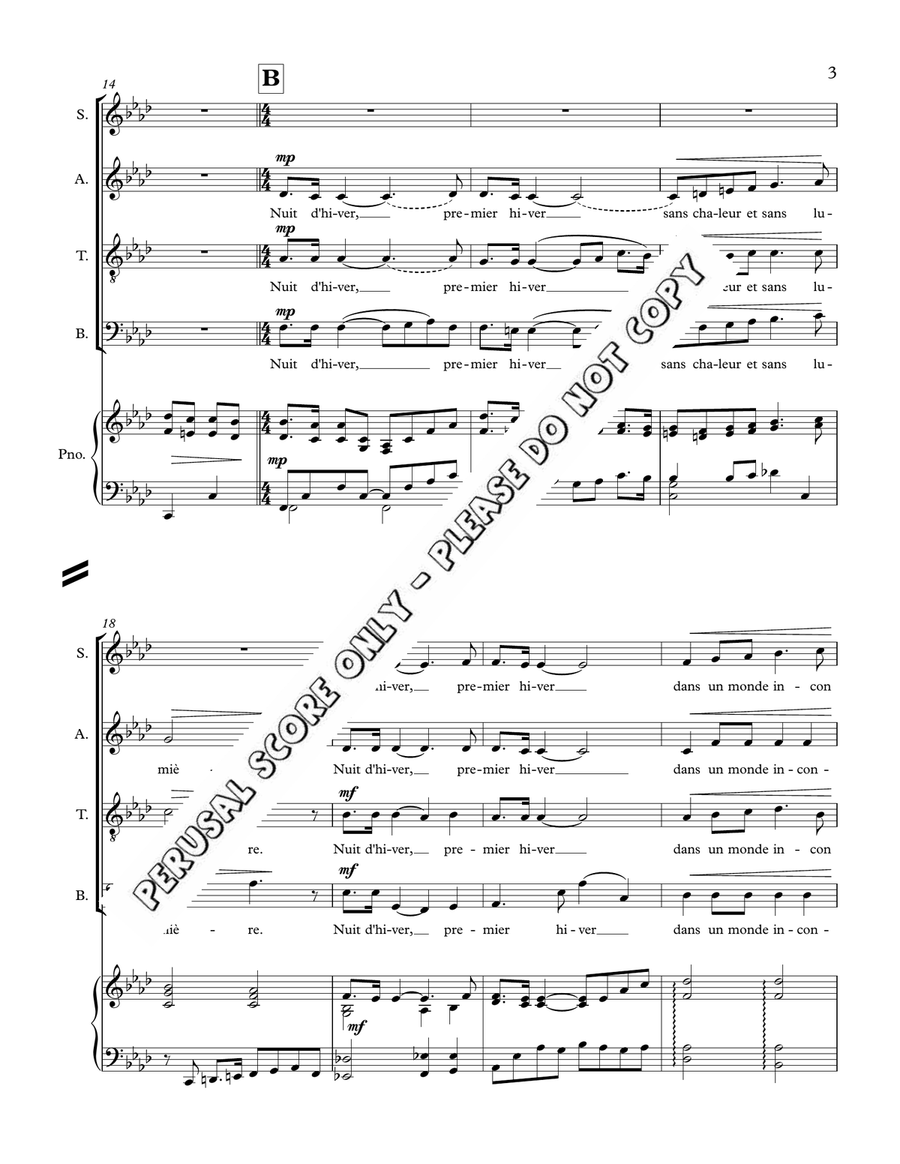 Mes Hivers Trilogy Mes Hivers Trilogy 4-Part scores gallery preview page 3