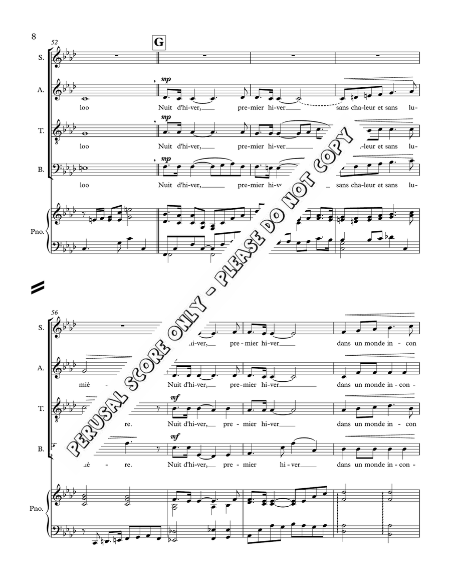 Mes Hivers Trilogy Mes Hivers Trilogy 4-Part scores gallery preview page 8