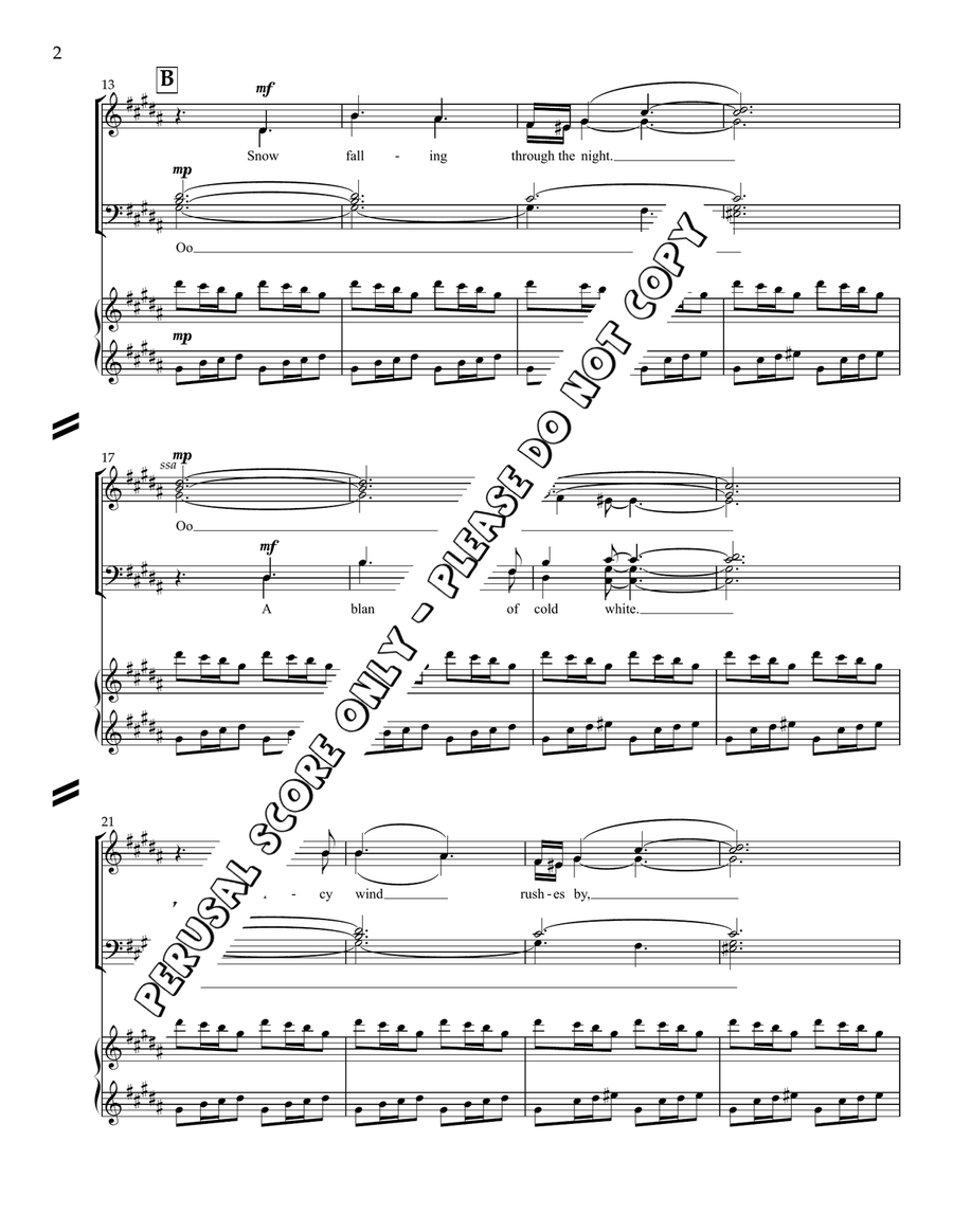 Winter Winter 4-Part scores gallery preview page 3