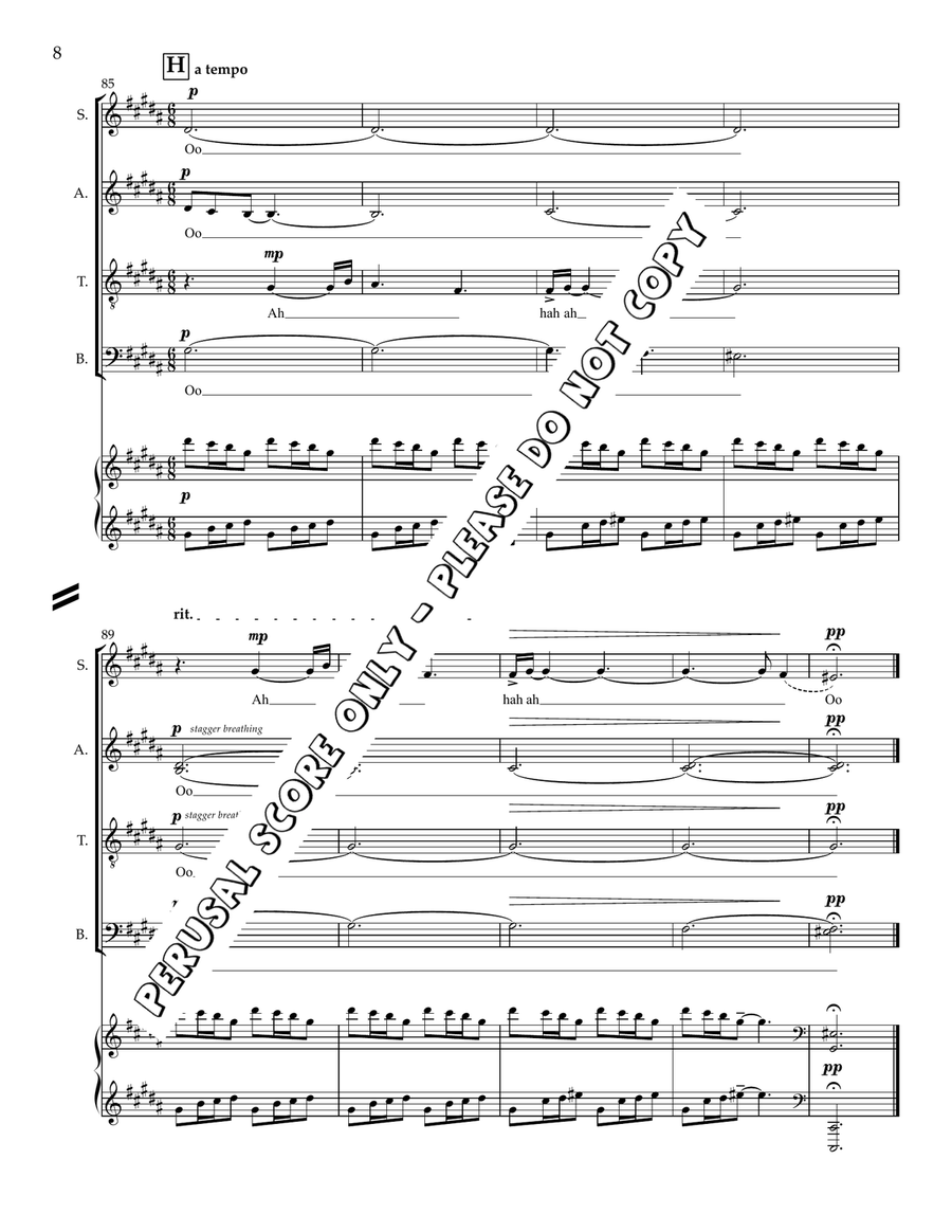 Winter Winter 4-Part scores gallery preview page 9