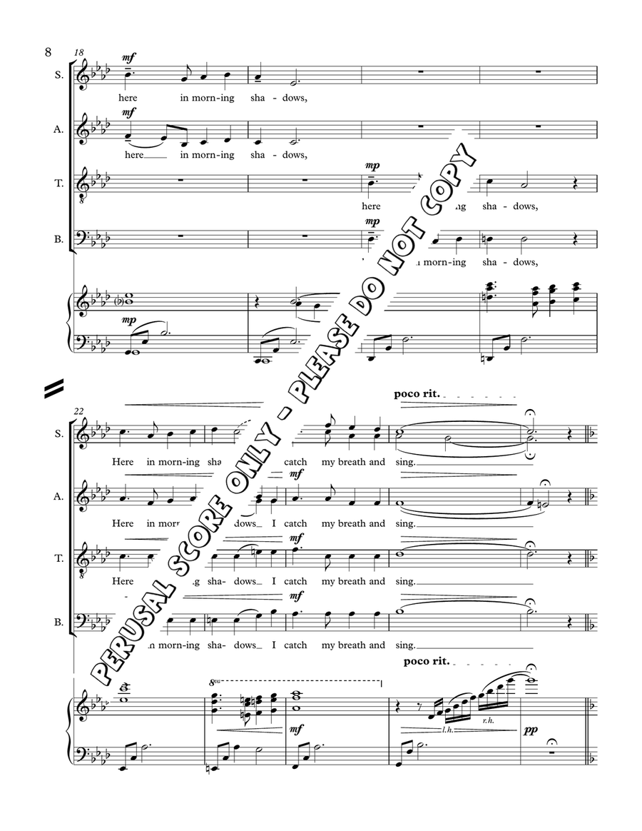 May Song May Song 4-Part scores gallery preview page 4