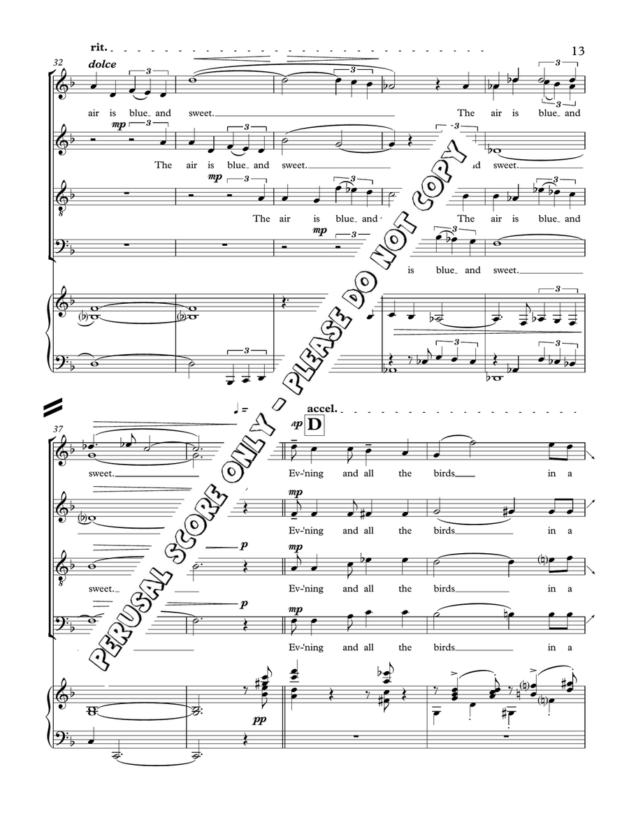Dusk In June Dusk In June 4-Part scores gallery preview page 5