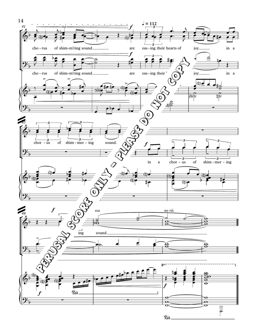 Dusk In June Dusk In June 4-Part scores gallery preview page 6