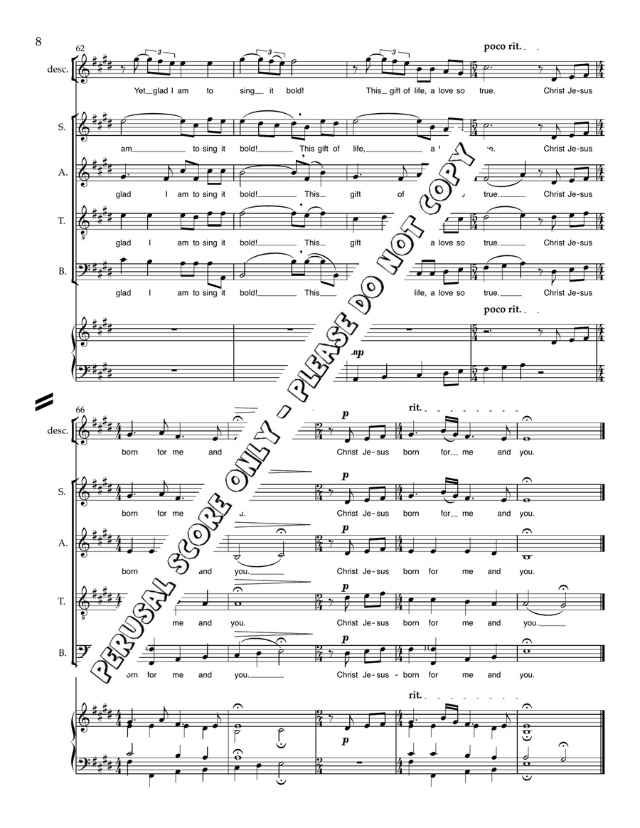 Good News Carol Good News Carol 4-Part scores gallery preview page 9