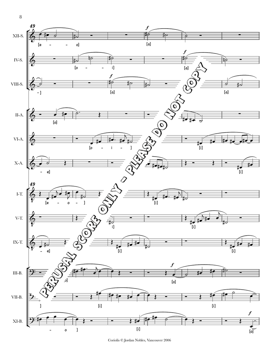 Coriolis Coriolis 4-Part scores gallery preview page 9