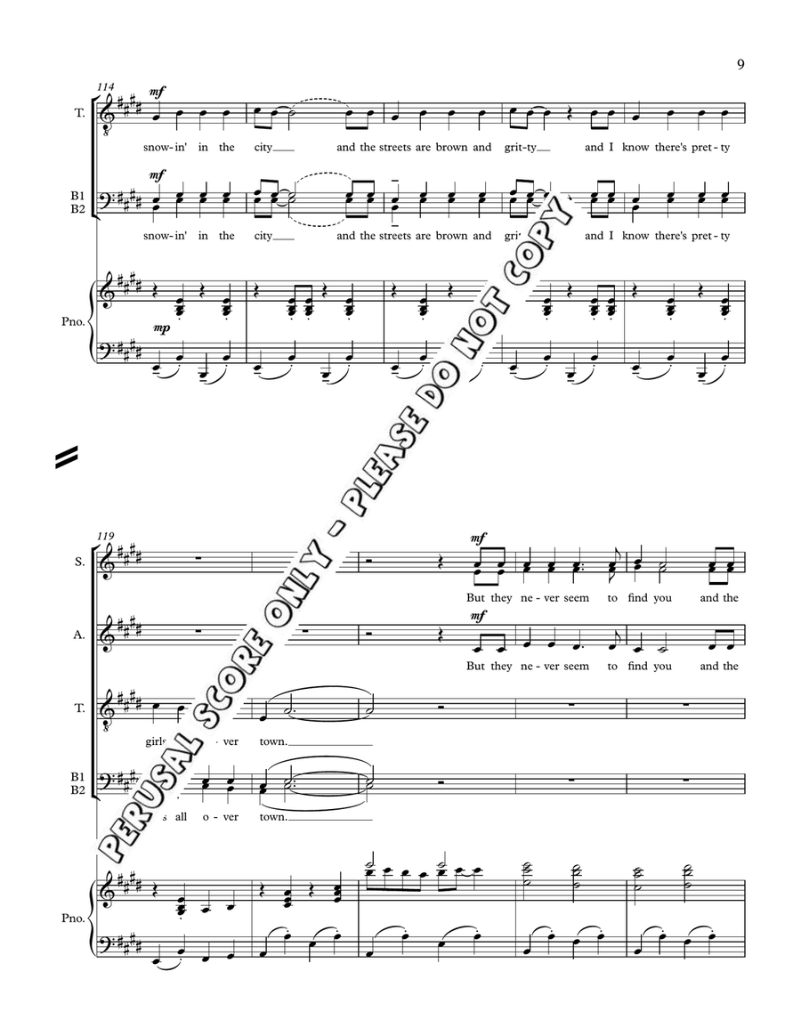 Alberta Bound Alberta Bound 4-Part scores gallery preview page 9