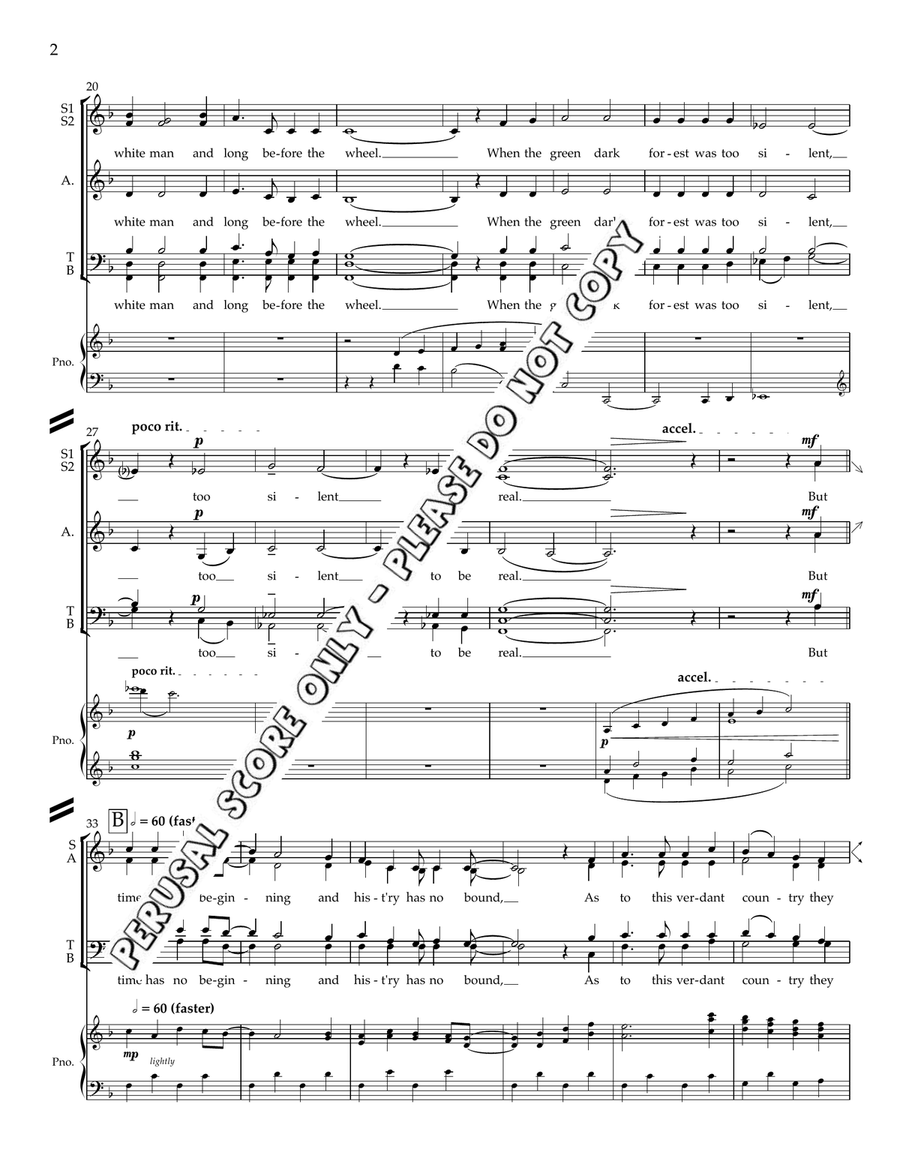 Canadian Railroad Trilogy 4-Part scores gallery preview page 3