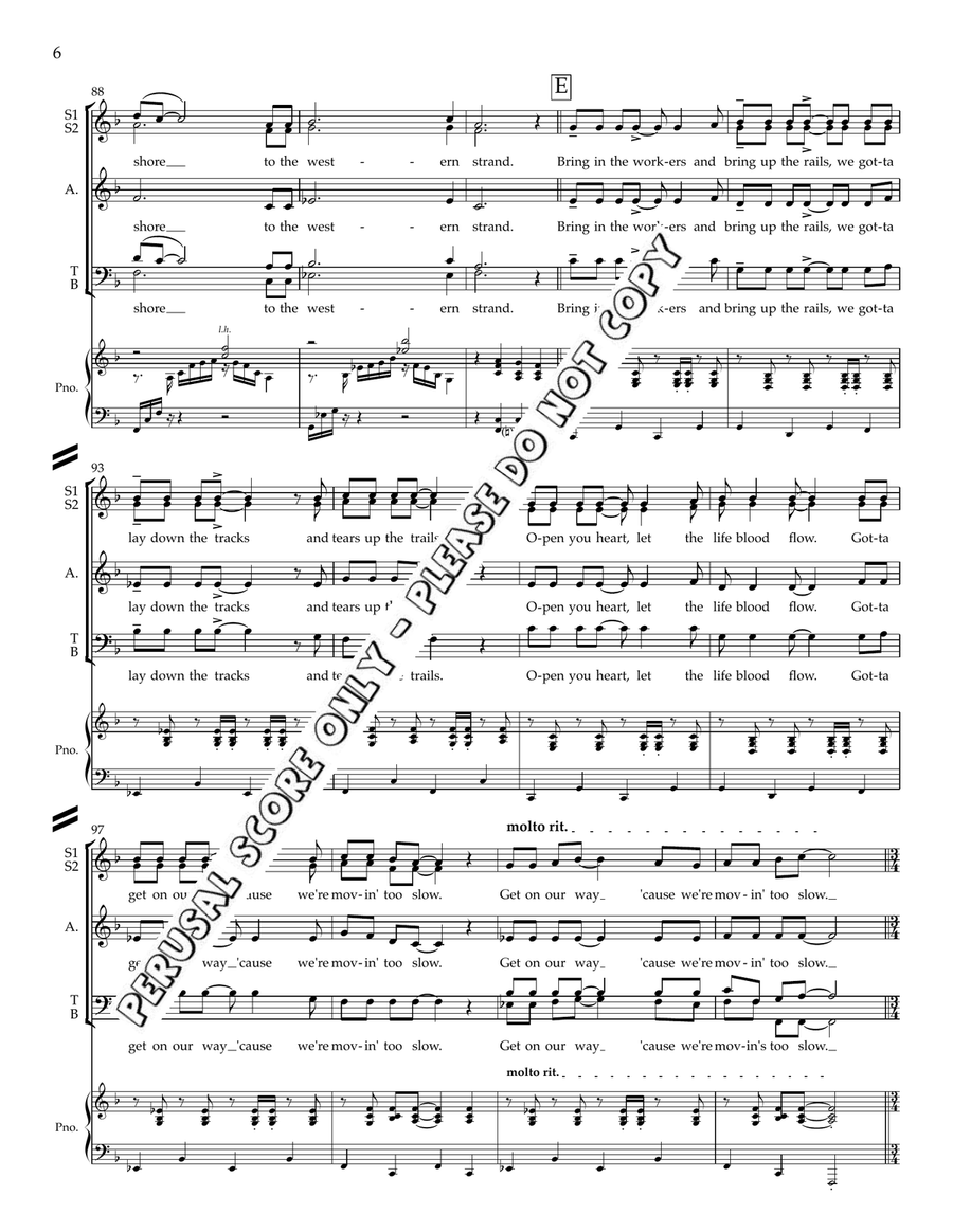 Canadian Railroad Trilogy 4-Part scores gallery preview page 7