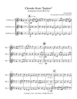 Chorale from Jupiter - French Horn Trio