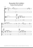 Remember Me (lullaby)